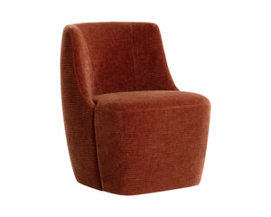 Fabien Wheeled Dining Chair - comfortable dining experience | Image 13 | InSTYLE Home & Rugs