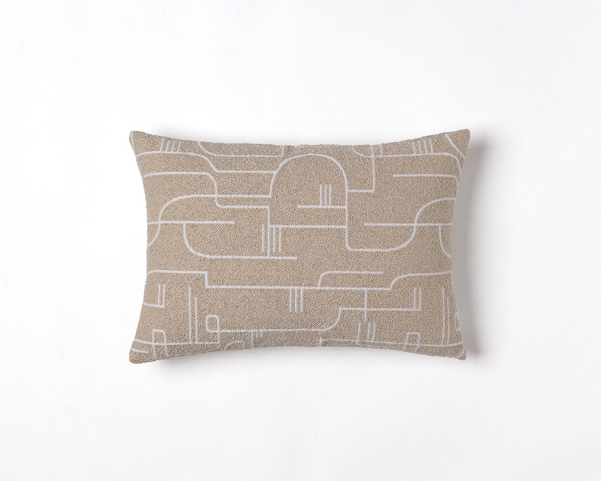 Malla Lumbar Pillow - soft pillow perfect for lounging and relaxation | Image 3 | InSTYLE Home & Rugs