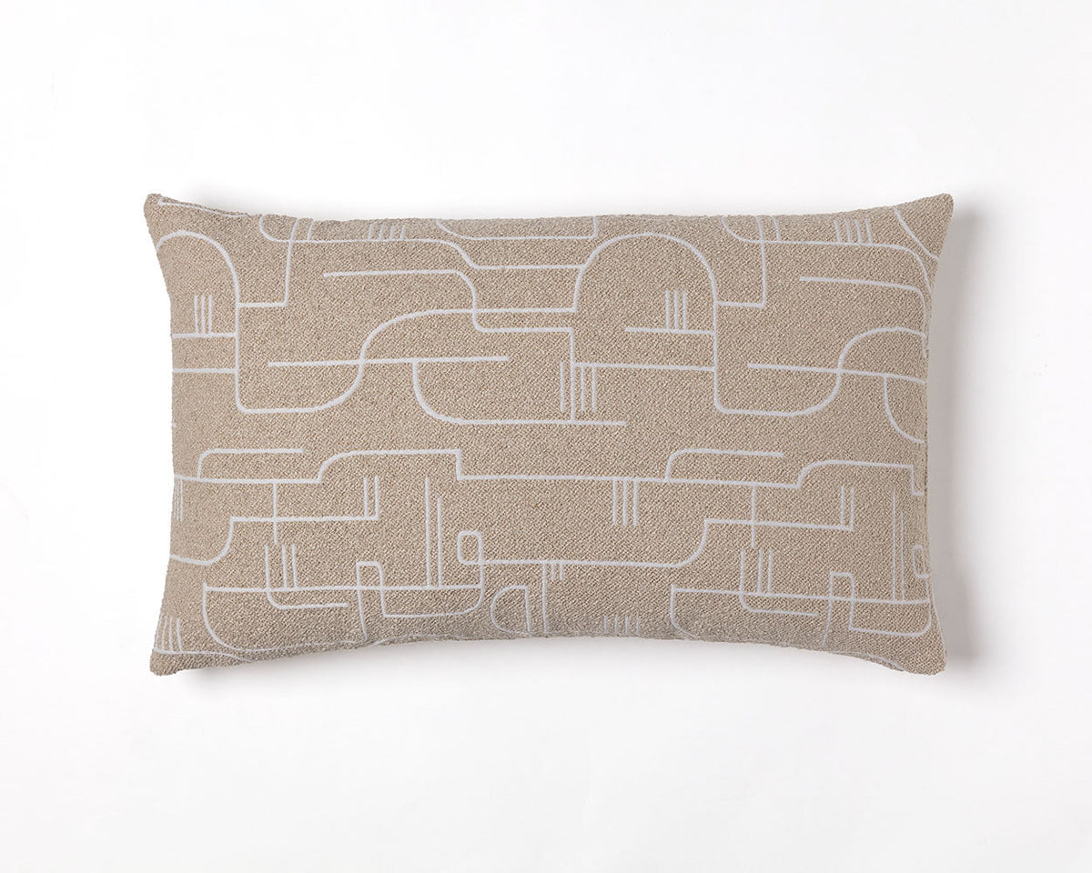 Malla Lumbar Pillow - soft pillow perfect for lounging and relaxation | Image 6 | InSTYLE Home & Rugs
