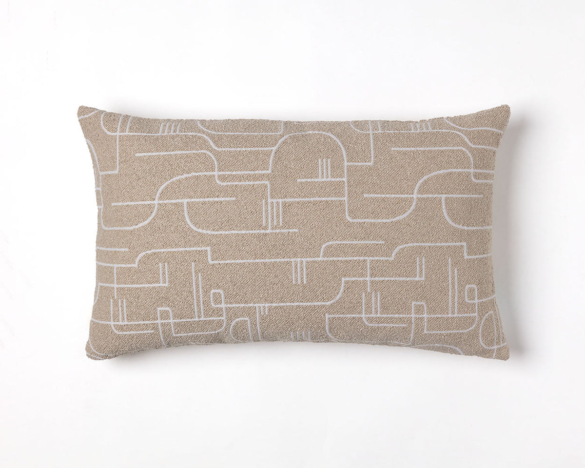 Malla Lumbar Pillow - soft pillow perfect for lounging and relaxation | Image 7 | InSTYLE Home & Rugs
