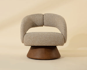 Gemello Swivel Lounge Chair - perfect for casual unwinding | Image 4 | InSTYLE Home & Rugs