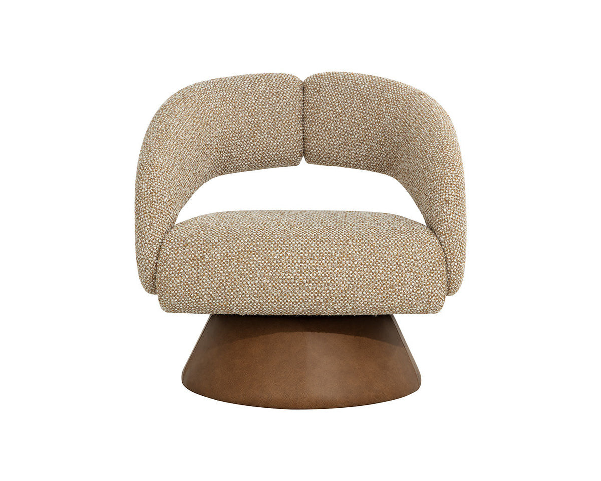 Gemello Swivel Lounge Chair - perfect for casual unwinding | Image 7 | InSTYLE Home & Rugs