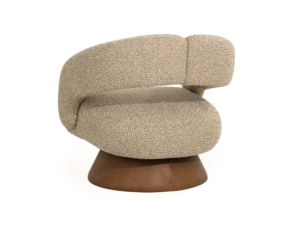 Gemello Swivel Lounge Chair - perfect for casual unwinding | Image 9 | InSTYLE Home & Rugs