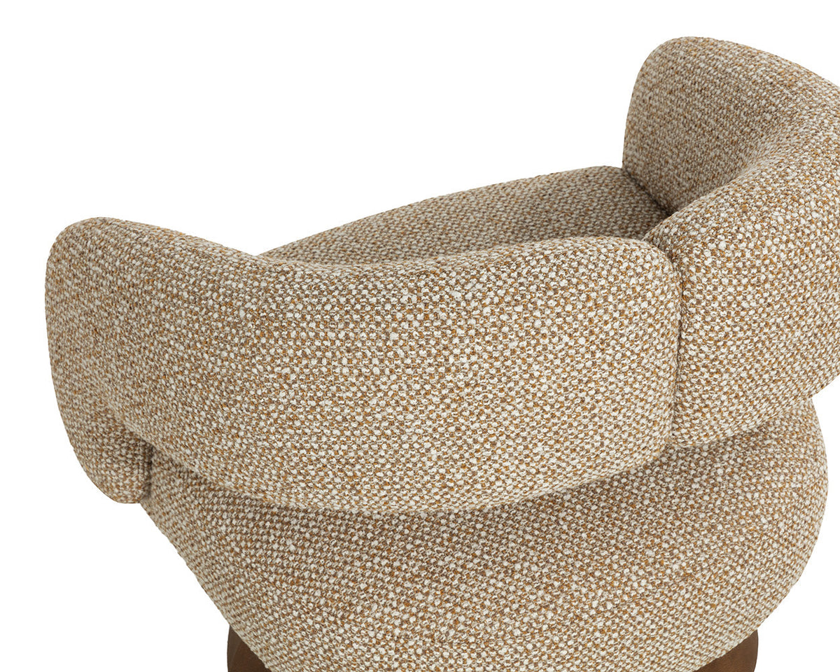 Gemello Swivel Lounge Chair - perfect for casual unwinding | Image 10 | InSTYLE Home & Rugs