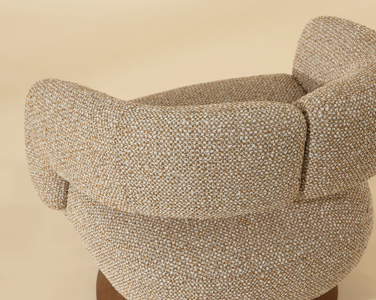 Gemello Swivel Lounge Chair - perfect for casual unwinding | Image 5 | InSTYLE Home & Rugs