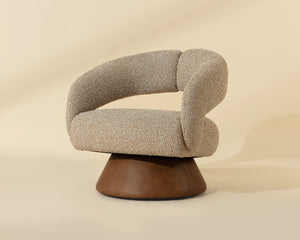 Gemello Swivel Lounge Chair - perfect for casual unwinding | Image 1 | InSTYLE Home & Rugs