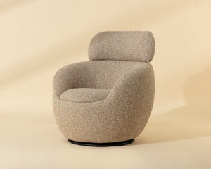 Vulcan Swivel Lounge Chair - stylish lounge chairs for any room | Image 2 | InSTYLE Home & Rugs