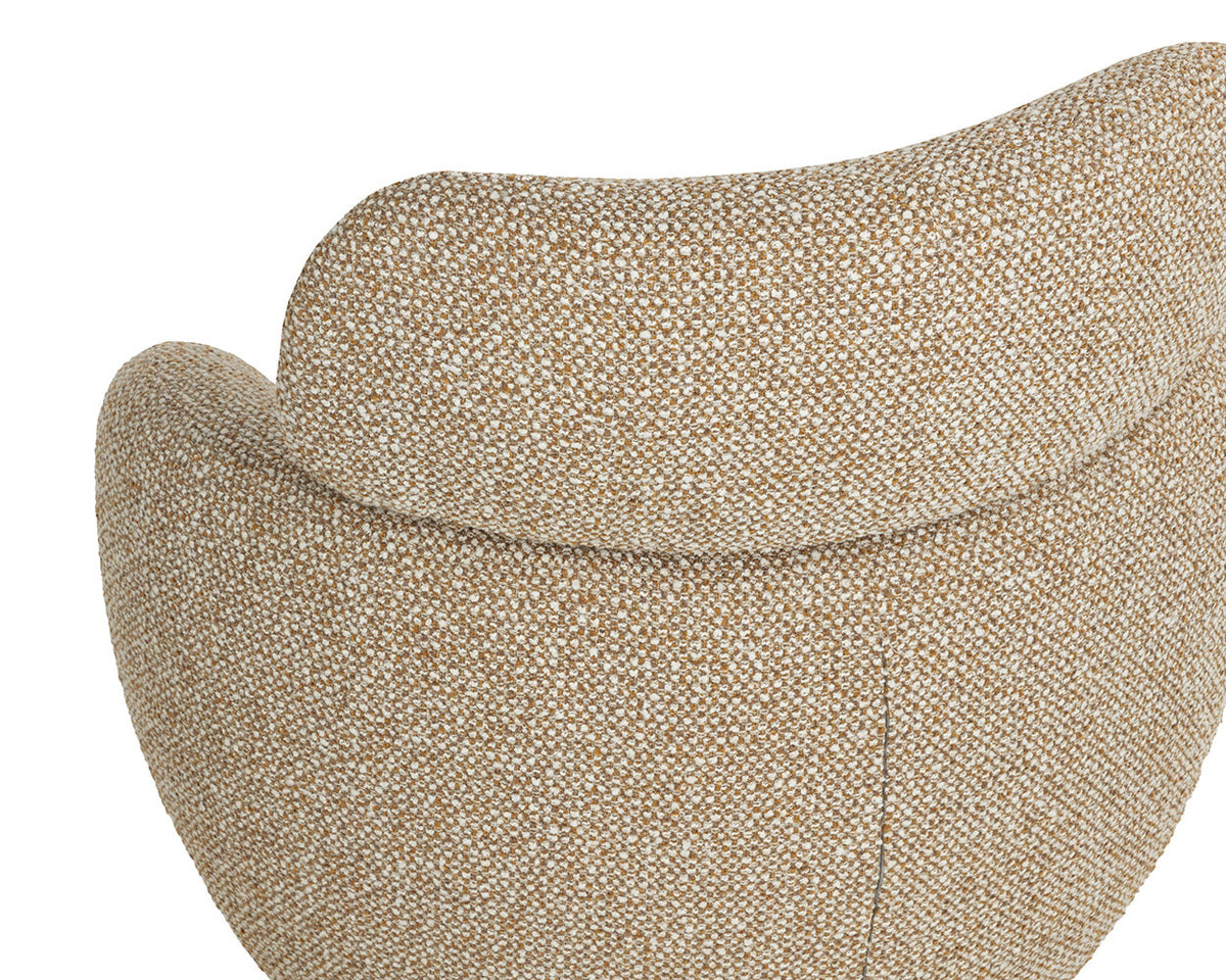 Vulcan Swivel Lounge Chair - stylish lounge chairs for any room | Image 9 | InSTYLE Home & Rugs