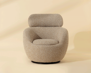 Vulcan Swivel Lounge Chair - stylish lounge chairs for any room | Image 3 | InSTYLE Home & Rugs