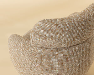 Vulcan Swivel Lounge Chair - stylish lounge chairs for any room | Image 4 | InSTYLE Home & Rugs