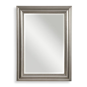 Stuart Mirror, Silver - modern mirror with sleek design for contemporary interiors | Image 2 | InSTYLE Home & Rugs
