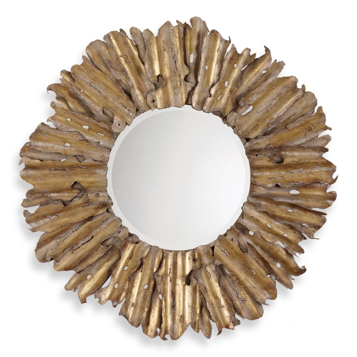 Hemani Round Mirror - elegant mirror for adding style and light to any room | Image 2 | InSTYLE Home & Rugs