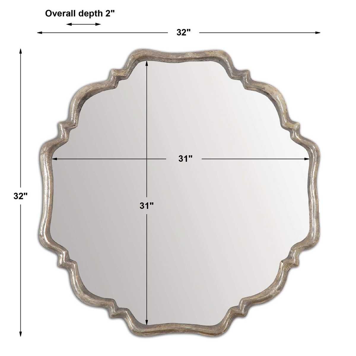 Valentia Mirror - elegant mirror for adding style and light to any room | Image 3 | InSTYLE Home & Rugs