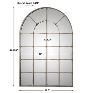 Barwell Arch Mirror - modern mirror with sleek design for contemporary interiors | Image 6 | InSTYLE Home & Rugs