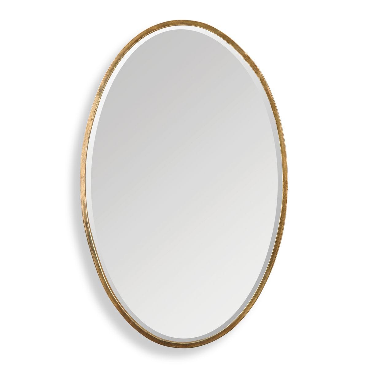 Herleva Oval Mirror - elegant mirror for adding style and light to any room | Image 2 | InSTYLE Home & Rugs