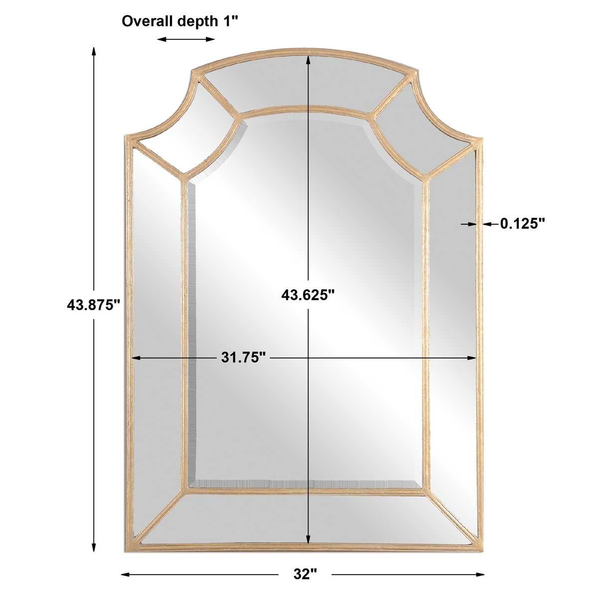 Francoli Arch Mirror - full-length mirror for creating the illusion of space and light | Image 3 | InSTYLE Home & Rugs