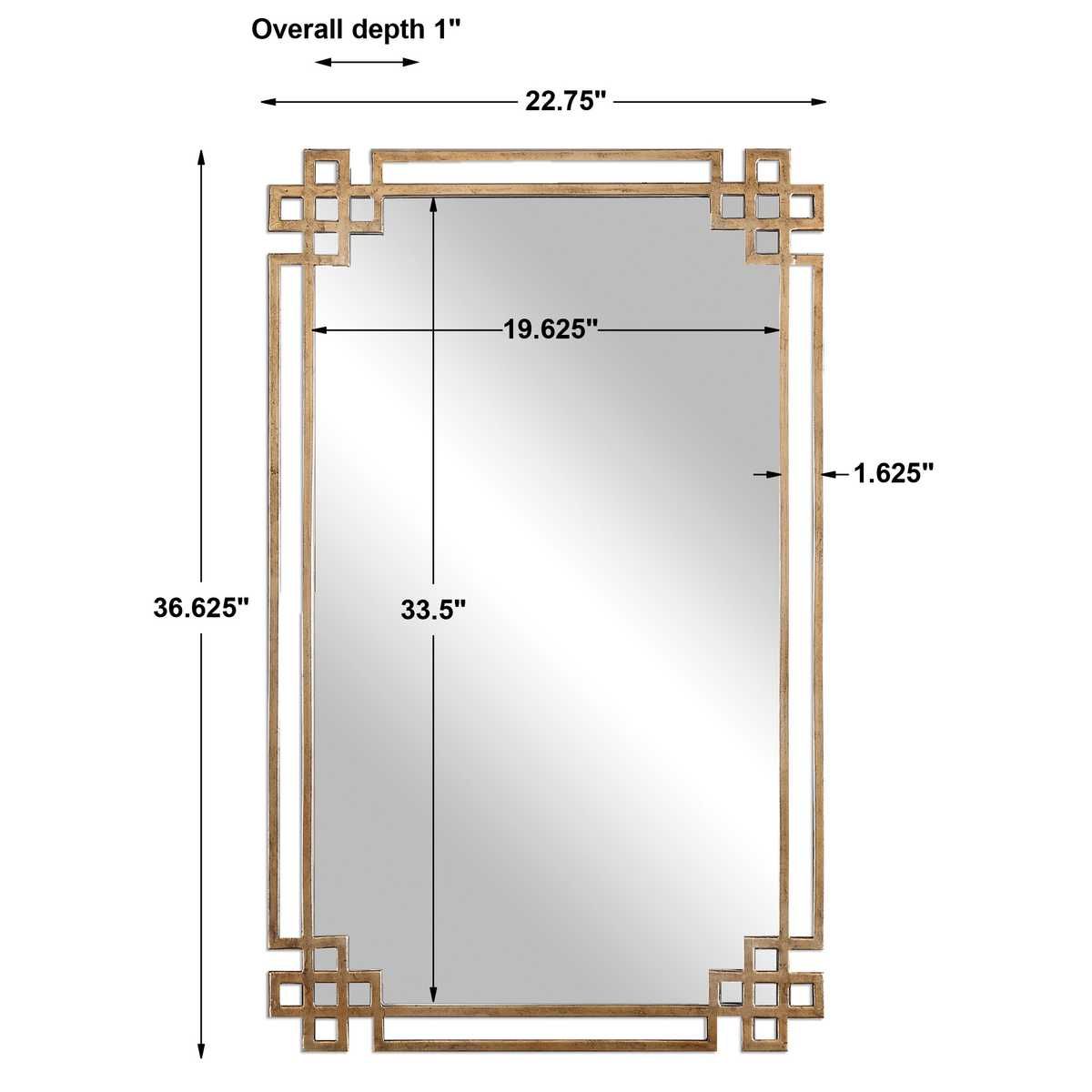 Devoll Mirror - full-length mirror for creating the illusion of space and light | Image 5 | InSTYLE Home & Rugs