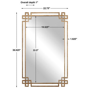 Devoll Mirror - full-length mirror for creating the illusion of space and light | Image 5 | InSTYLE Home & Rugs