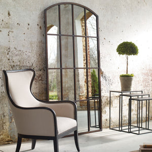 Amiel Large Arch Mirror, Bronze - elegant mirror for adding style and light to any room | Image 3 | InSTYLE Home & Rugs