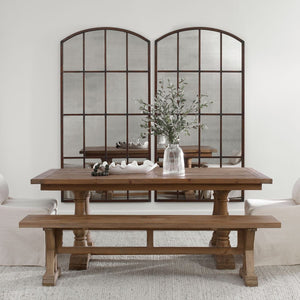 Amiel Large Arch Mirror, Bronze - elegant mirror for adding style and light to any room | Image 1 | InSTYLE Home & Rugs