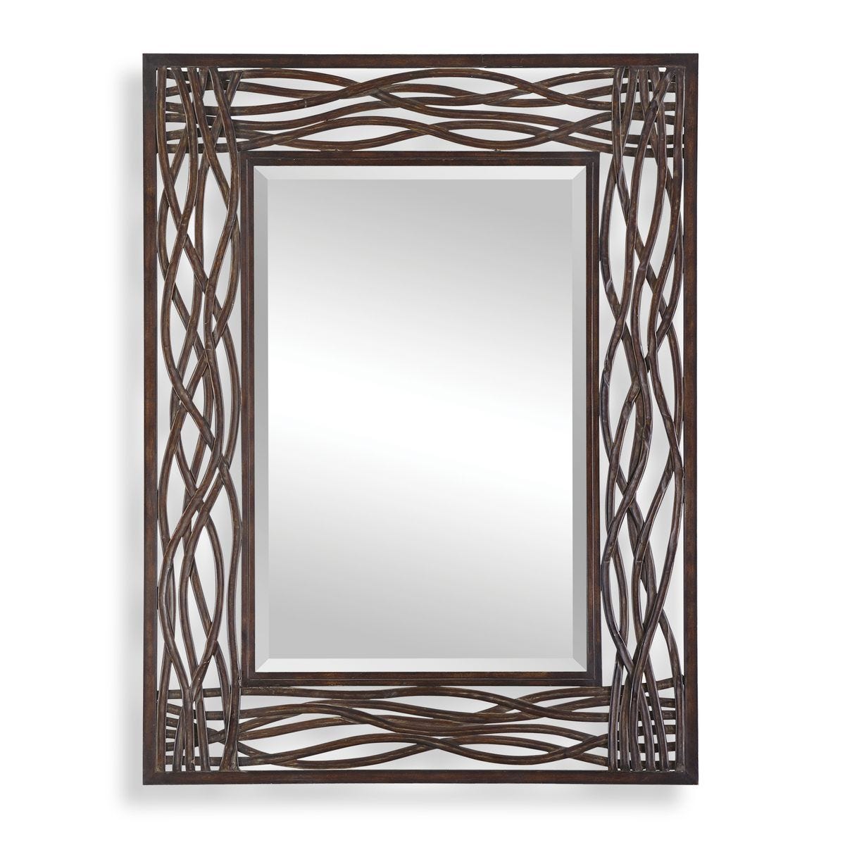 Dorigrass Mirror - modern mirror with sleek design for contemporary interiors | Image 2 | InSTYLE Home & Rugs