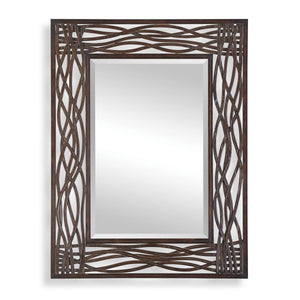 Dorigrass Mirror - modern mirror with sleek design for contemporary interiors | Image 2 | InSTYLE Home & Rugs