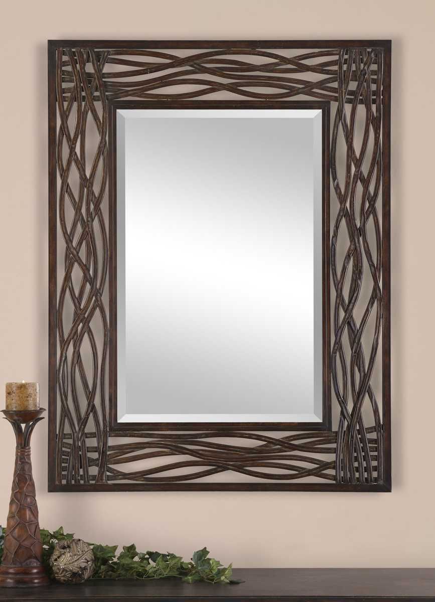 Dorigrass Mirror - modern mirror with sleek design for contemporary interiors | Image 1 | InSTYLE Home & Rugs