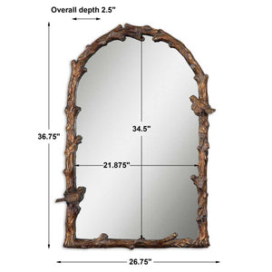Paza Arch Mirror - modern mirror with sleek design for contemporary interiors | Image 3 | InSTYLE Home & Rugs