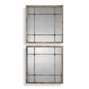 Saragano Square Mirrors, S/2 - perfect for enhancing light and creating a sense of space | Image 2 | InSTYLE Home & Rugs