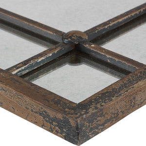 Saragano Square Mirrors, S/2 - perfect for enhancing light and creating a sense of space | Image 3 | InSTYLE Home & Rugs