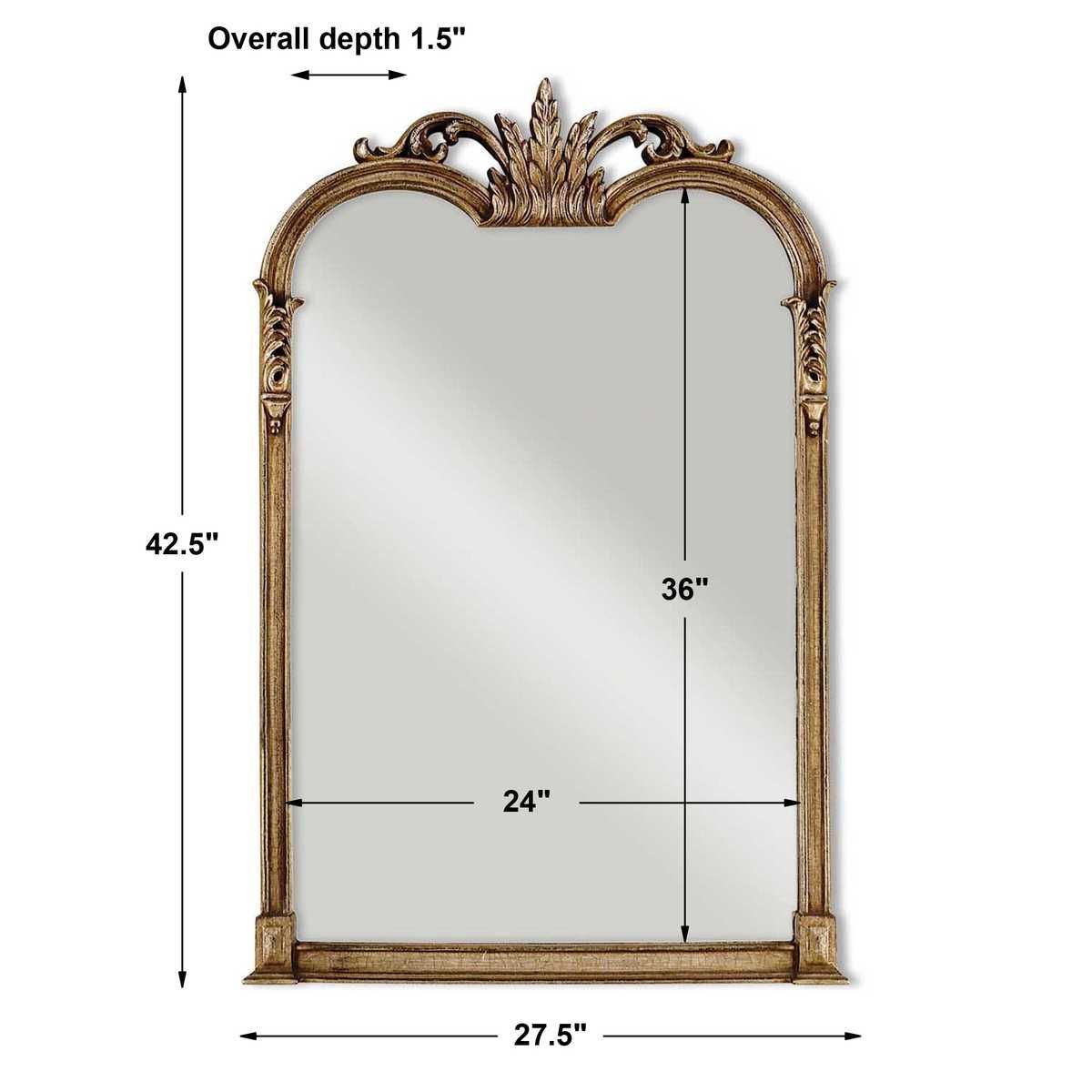 Jacqueline Mirror - full-length mirror for creating the illusion of space and light | Image 3 | InSTYLE Home & Rugs