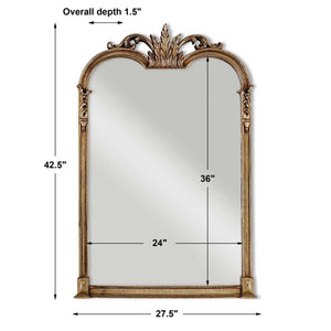 Jacqueline Mirror - full-length mirror for creating the illusion of space and light | Image 3 | InSTYLE Home & Rugs