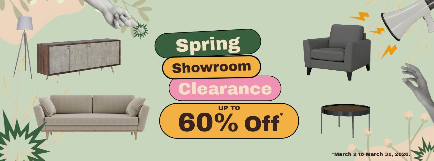 Spring Showroom Clearance