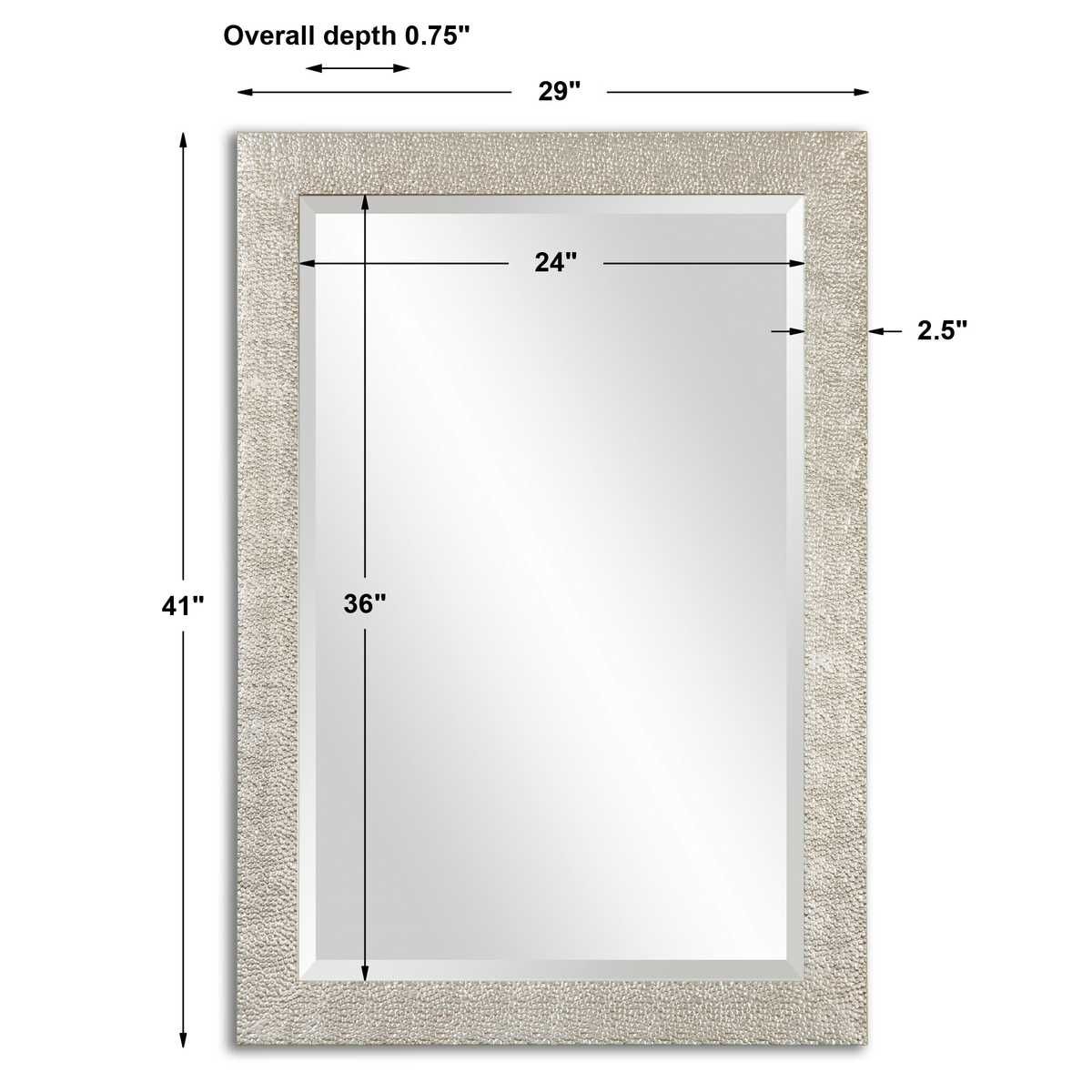Porcius Mirror - full-length mirror for creating the illusion of space and light | Image 3 | InSTYLE Home & Rugs