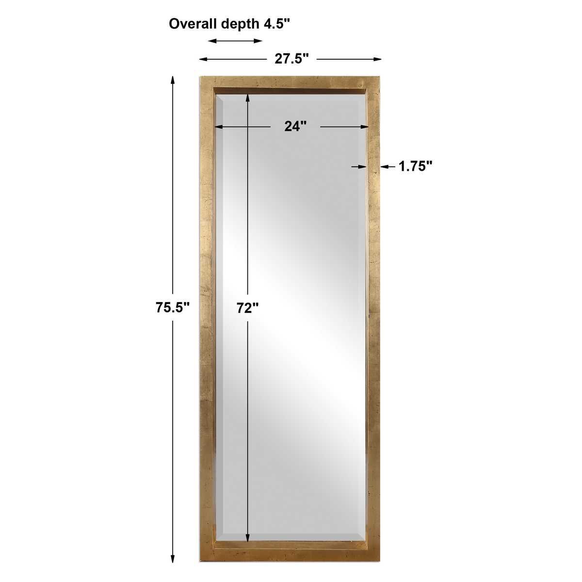 Edmonton Mirror - full-length mirror for creating the illusion of space and light | Image 5 | InSTYLE Home & Rugs