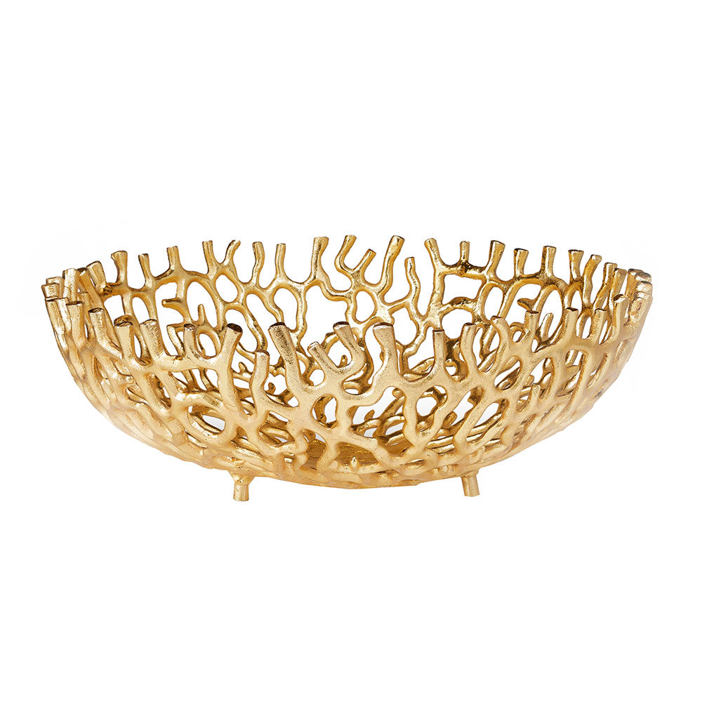 Round Bowl XC-25243 Gold - wide range of home decor items to enhance your living space | Image 2 | InSTYLE Home & Rugs