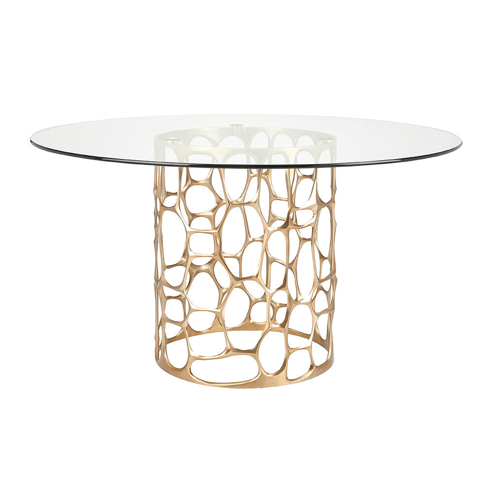 MARIO DINING TABLE Silver - stylish dining tables for gatherings | Image 1 | InSTYLE Home & Rugs