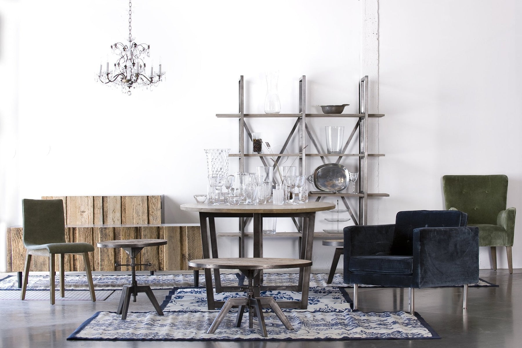 Kenya Large Cain Rack - wooden bookcases with multiple shelves for ample storage | Image 3 | InSTYLE Home & Rugs