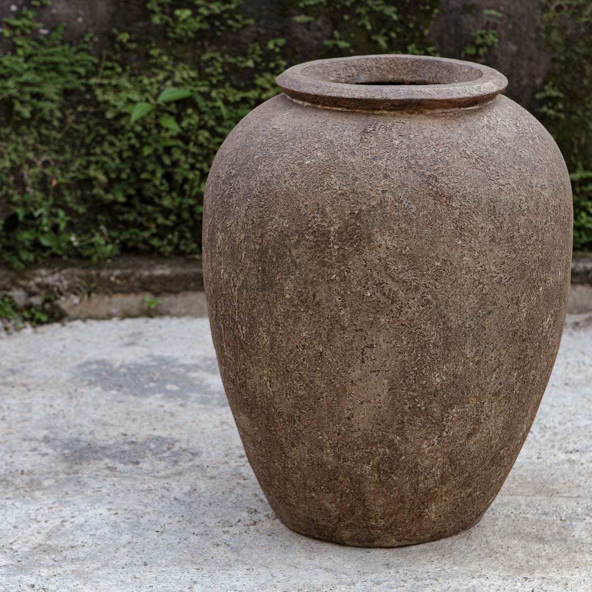 Rustic Earth Planter - stylish plant pot for home or office decor | Image 3 | InSTYLE Home & Rugs