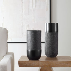 Woven Shadow Vases, S/2 - decor accents and accessories for every room | Image 3 | InSTYLE Home & Rugs