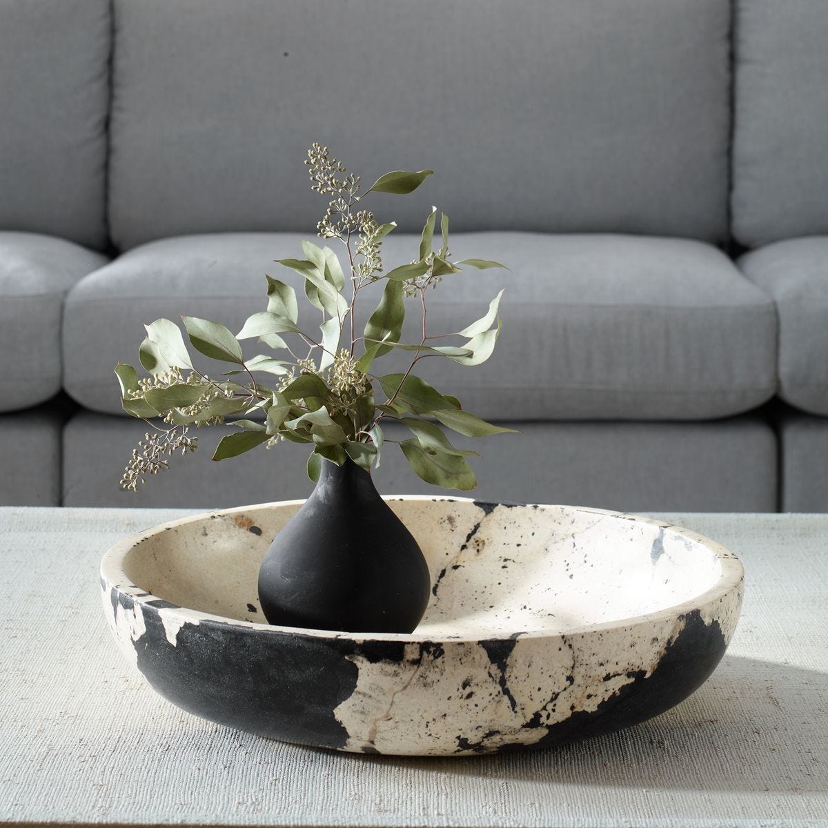 Nouveau Indoor-Outdoor Bowl - stylish decorative bowl to enhance your home decor | Image 3 | InSTYLE Home & Rugs