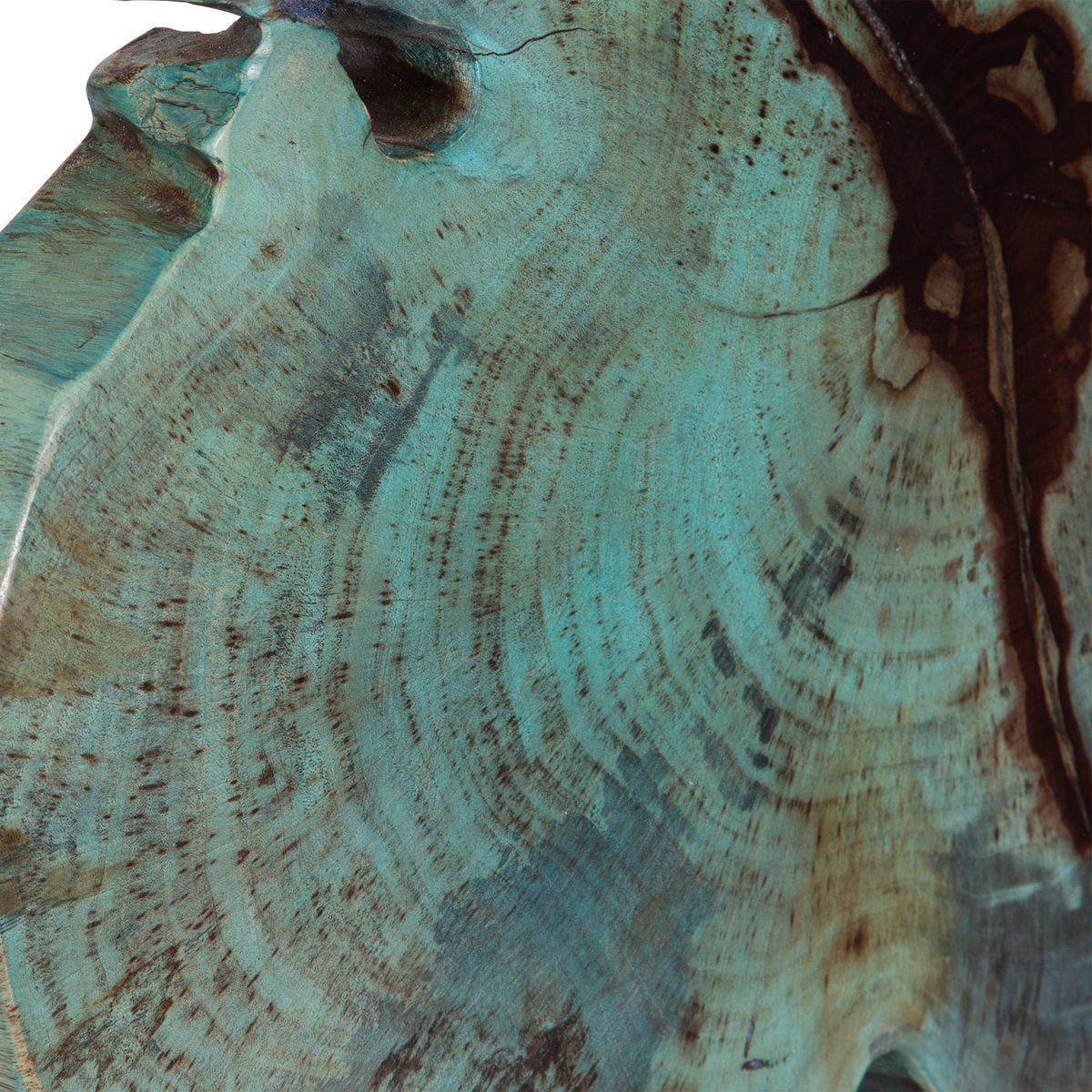 Bahati Wood Sculpture, Blue - transform your walls with stylish wall decor | Image 7 | InSTYLE Home & Rugs