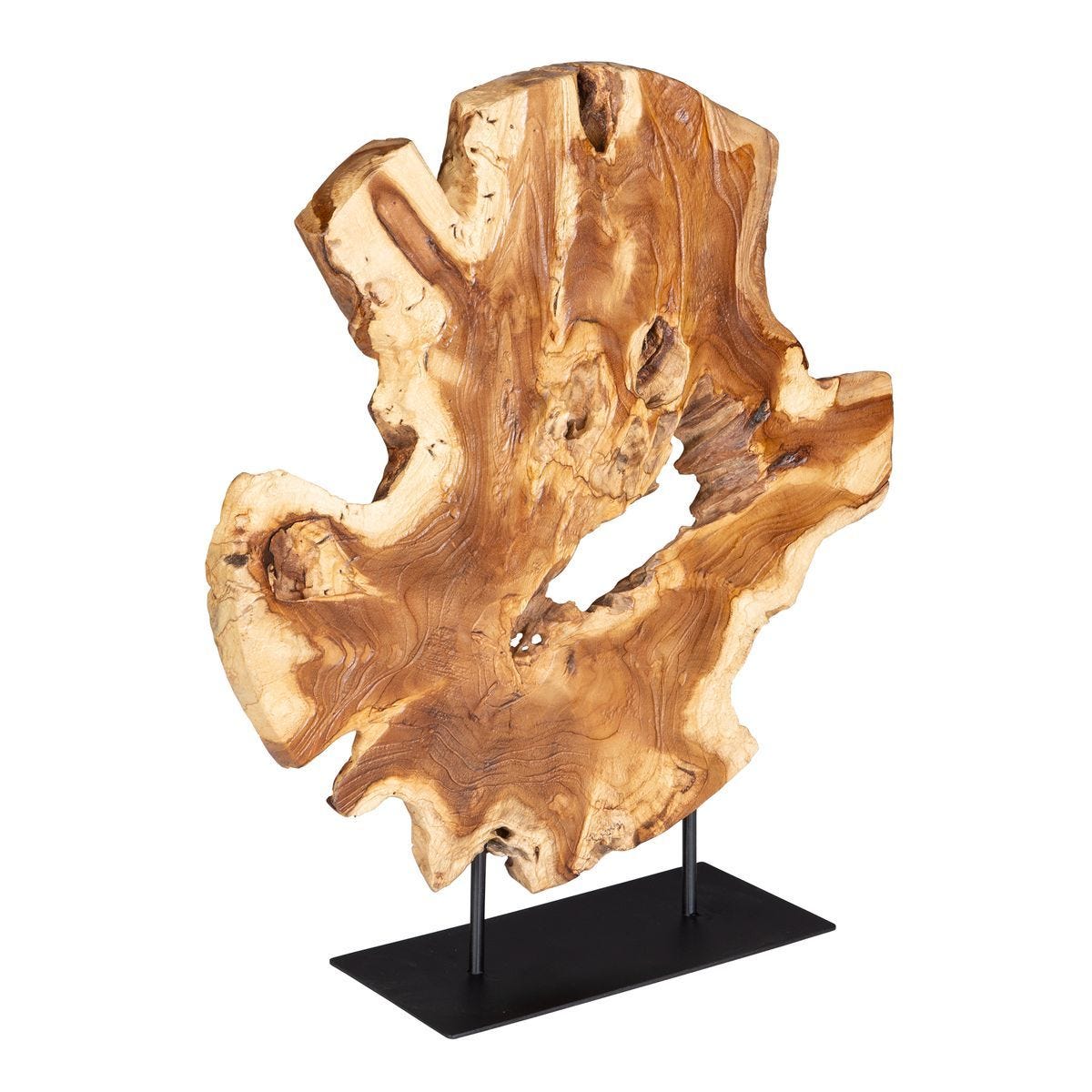 Bahati Wood Sculpture, Natural - find the perfect pieces to complement your interior design | Image 5 | InSTYLE Home & Rugs