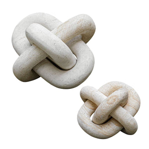 Limestone Link Indoor-Outdoor Sculptures, S/2 - modern accessories for a personalized living space | Image 7 | InSTYLE Home & Rugs