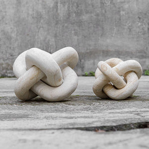 Limestone Link Indoor-Outdoor Sculptures, S/2 - modern accessories for a personalized living space | Image 6 | InSTYLE Home & Rugs