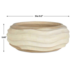 Waveform Bowl - modern decorative bowl for displaying fruit or decorative items | Image 10 | InSTYLE Home & Rugs