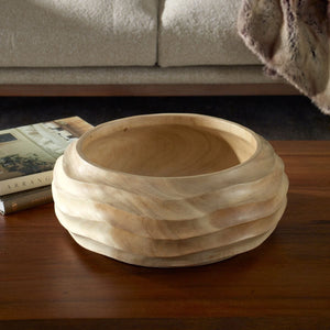 Waveform Bowl - modern decorative bowl for displaying fruit or decorative items | Image 4 | InSTYLE Home & Rugs