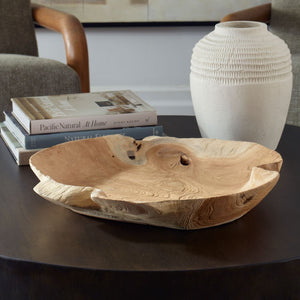 Organic Embrace Indoor-Outdoor Bowl - elegant decorative bowl for a unique centerpiece in any room | Image 6 | InSTYLE Home & Rugs