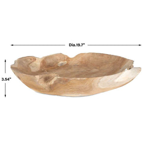 Organic Embrace Indoor-Outdoor Bowl - elegant decorative bowl for a unique centerpiece in any room | Image 14 | InSTYLE Home & Rugs