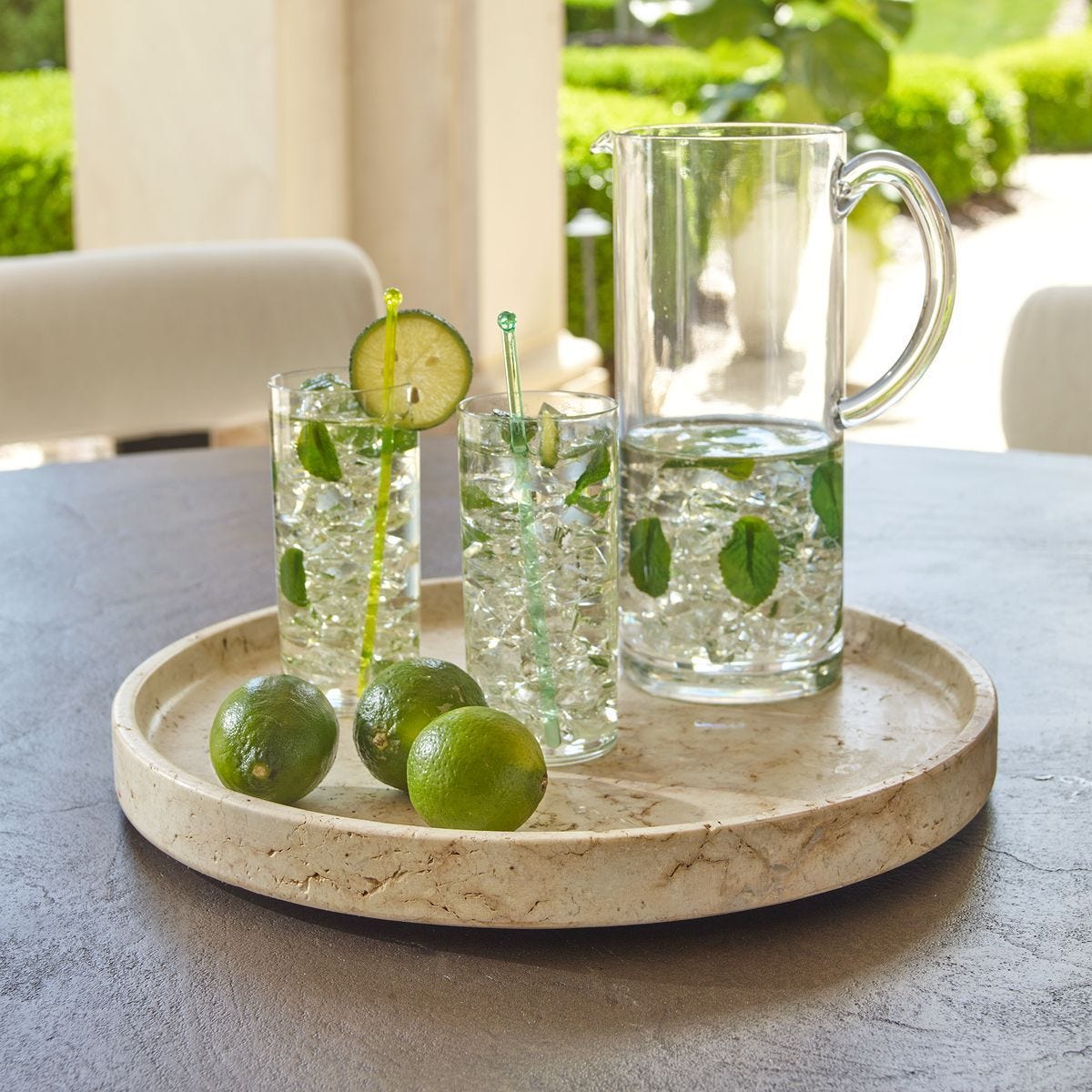 Travessa Indoor-Outdoor Tray - perfect for serving or as a decorative centerpiece | Image 1 | InSTYLE Home & Rugs